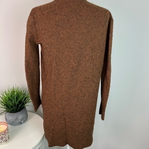 Madewell Womens Brown Kent Cardigan Cozy Yarn Long Cardigan Size XXS - Picture 6 of 10